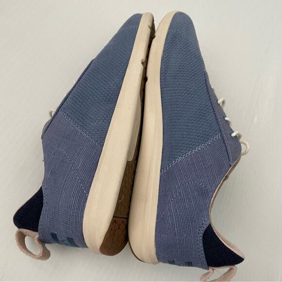 Tom’s Cabrillo casual sneaker lace up shoes blue size 8 - Picture 7 of 10